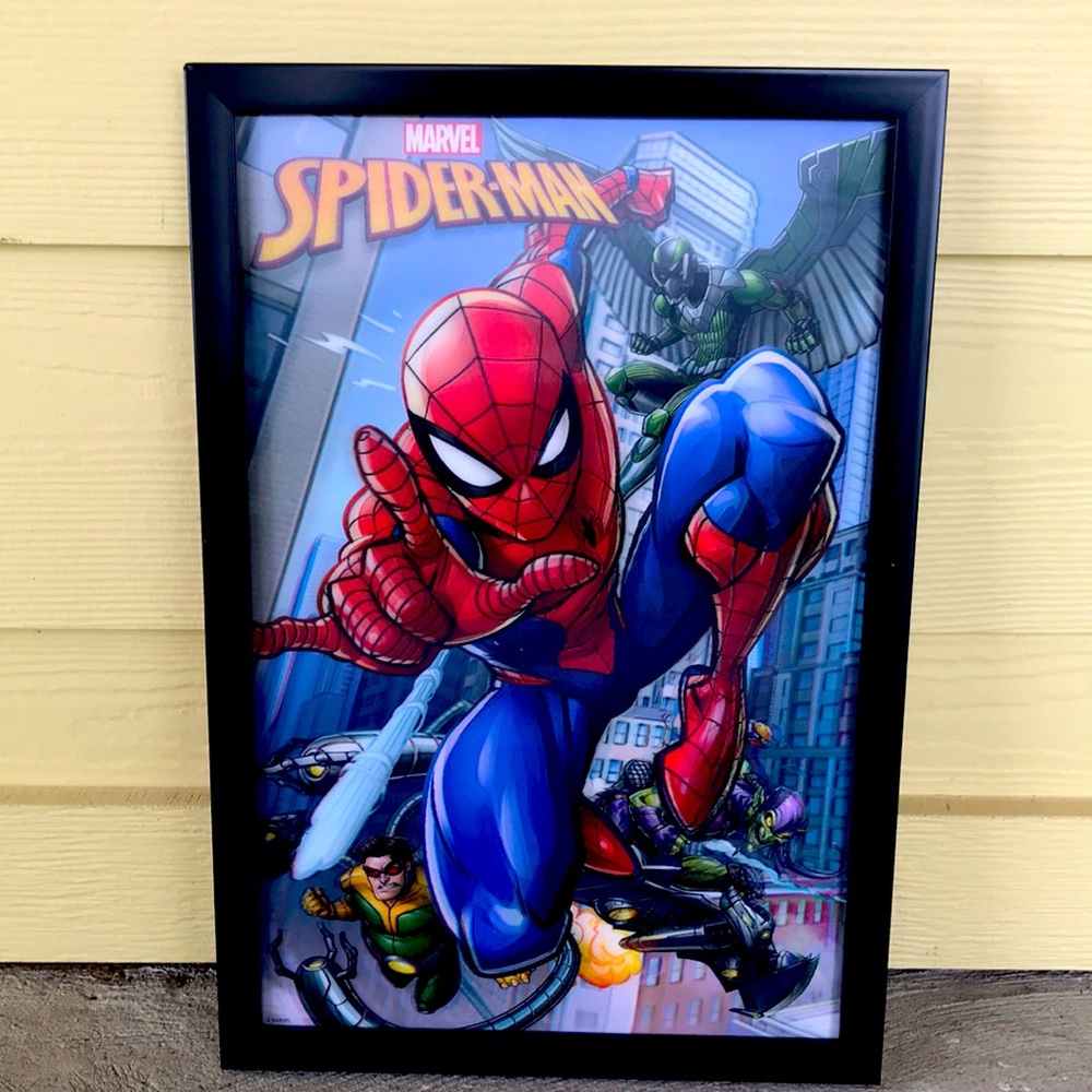 Hobby Lobby Marvel Spider-Man 3D 12x17.5 in
